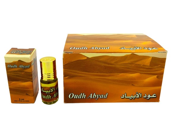 Zahra 3ml (Roll On) Oudh Abyad
