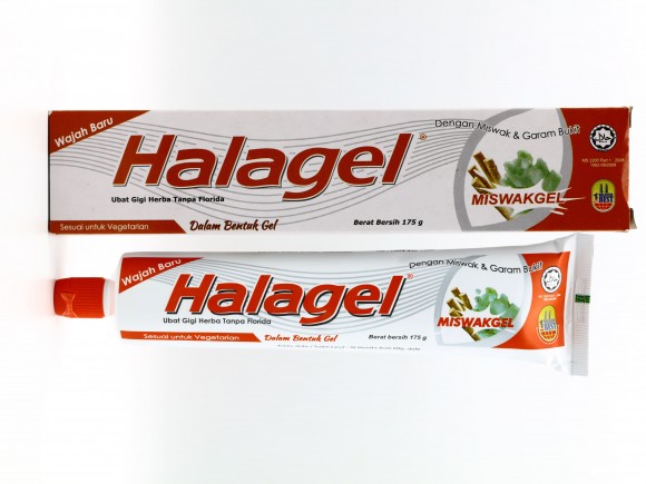 Miswakgel Halagel with miswak, rock salt 175 g