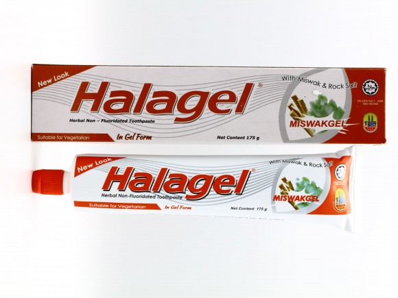 Miswakgel Halagel with miswak, rock salt 175 g