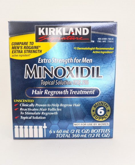 Minoxidil (миноксидил) комплект из 6 штук по 60 мл 