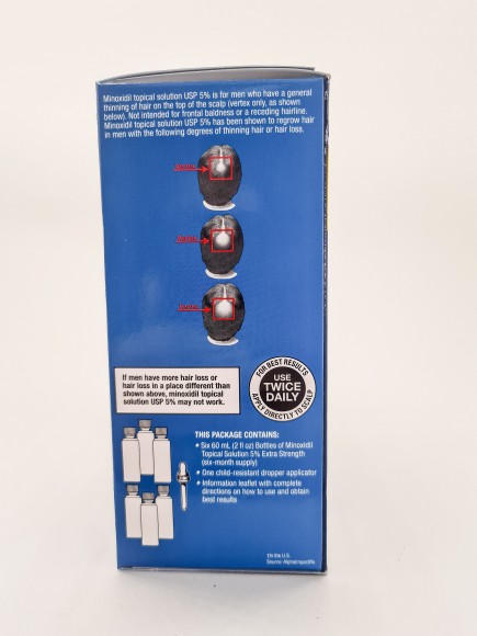 Minoxidil (миноксидил) комплект из 6 штук по 60 мл 