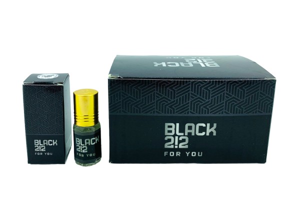Zahra 3ml (Roll On) Black 212 for you