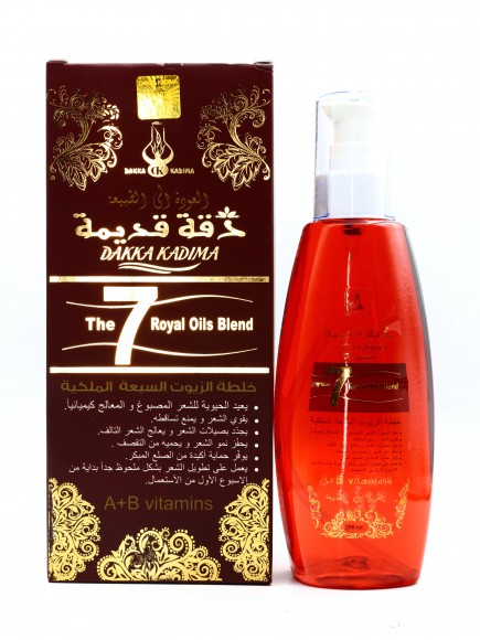 Масло для окрашенных волос Dakka Kadima с 7 маслами и витаминами A+B 200 мл Масло для окрашенных волос Dakka Kadima с 7 маслами и витаминами A+B 200 мл