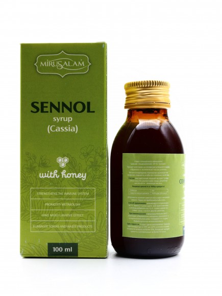 Сироп Сеннол с медом Mirusalam 100 мл Сироп Сеннол с медом Mirusalam 100 мл
