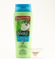 Шампунь Vatika Coconut and Castor Extra Free 520 мл Шампунь Vatika Coconut and Castor Extra Free 520 мл