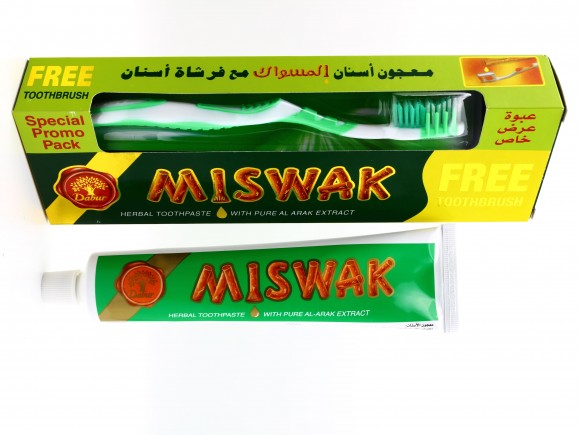 Зубная паста Dabur - Miswak 190 гр + Зубная щетка Зубная паста Dabur - Miswak 190 гр + Зубная щетка