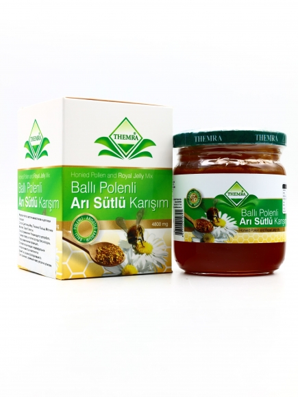 Themra - Balli Polenli Ari Sutlu Karisim 240 гр (Мёд с маточным молочком и пыльцой для детей)