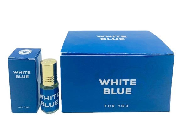 Zahra 3ml (Roll On) White Blue for you