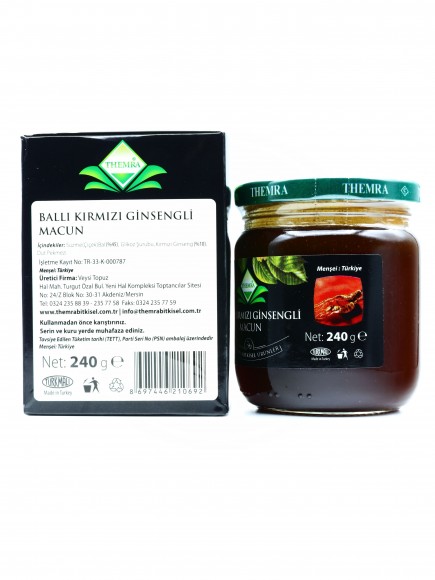 Macun инструкция на русском. Macun 240гр. Themra паста с красным женьшенем. Эпимедиумная паста Themra 240 грамм. Женьшень паста Themra.