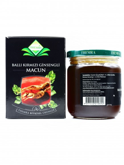 Themra - Паста с красным женьшенем Balli Kirmizi Ginsengli Macun 240 гр