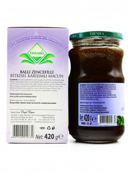 Сироп Themra Balli Zencefilli Macun 420 гр