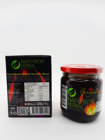 Natyyror Herbal - Epimediumlu Makum, Эпимедиумная паста 240 гр Natyyror Herbal - Epimediumlu Makum, Эпимедиумная паста 240 гр
