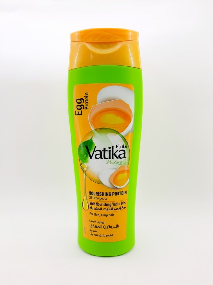 Шампунь Shampoo питательный с протеином Vatika Egg Nourishing Protein 400 гр